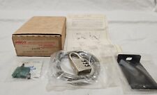 Vintage Stop Theft Desktop Security System Cable Locking System With Padlock New picture