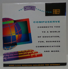 Vintage Compuserve Disc Software Sealed Disk CD 1995 picture
