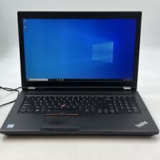 Lenovo ThinkPad P71 i7-7700HQ 2.8GHz 32GB RAM 256GB SSD Win 10 Pro. READ picture