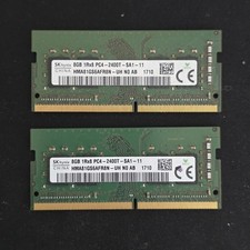 SK hynix 2x8GB 16GB DDR4 PC4-2400T SODIMM Laptop RAM HMA81GS6AFR8N-UH 820570-002 picture