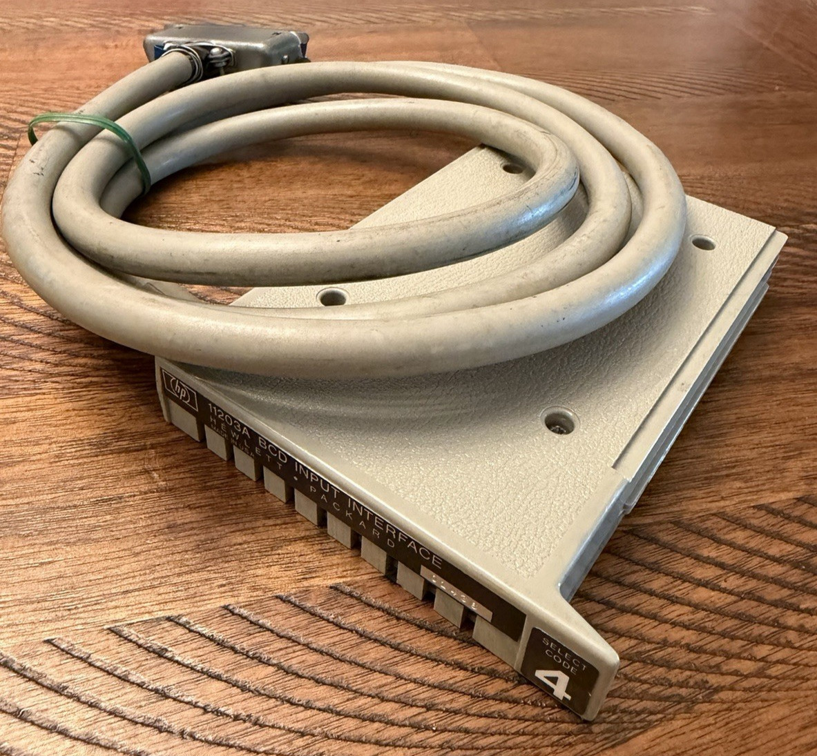 Vintage HP 11203A BCD Input Interface Module - For Parts - Untested