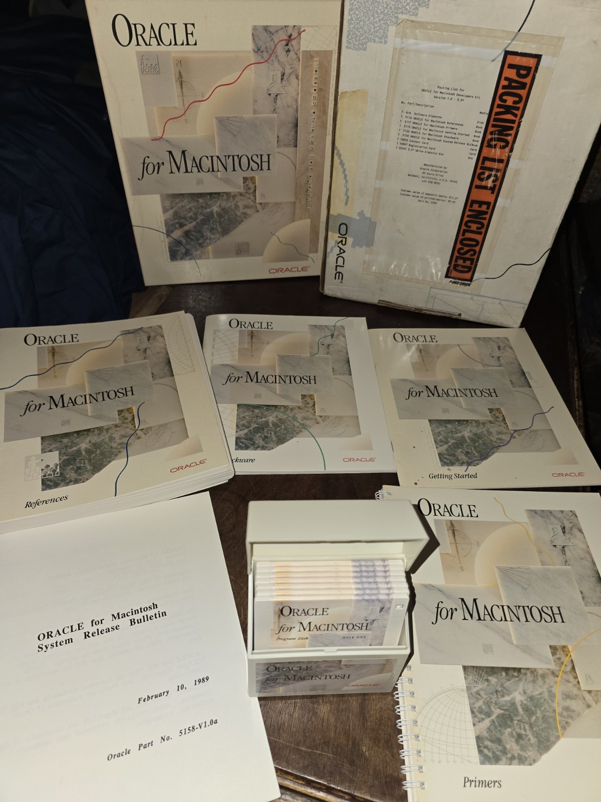 Oracle for Macintosh Developer’s Kit v1.0a (1988–1989) – Complete • UNUSED Oracle for Macintosh Developer’s Kit v1.0a (1988–1989) – Complete • UNUSED