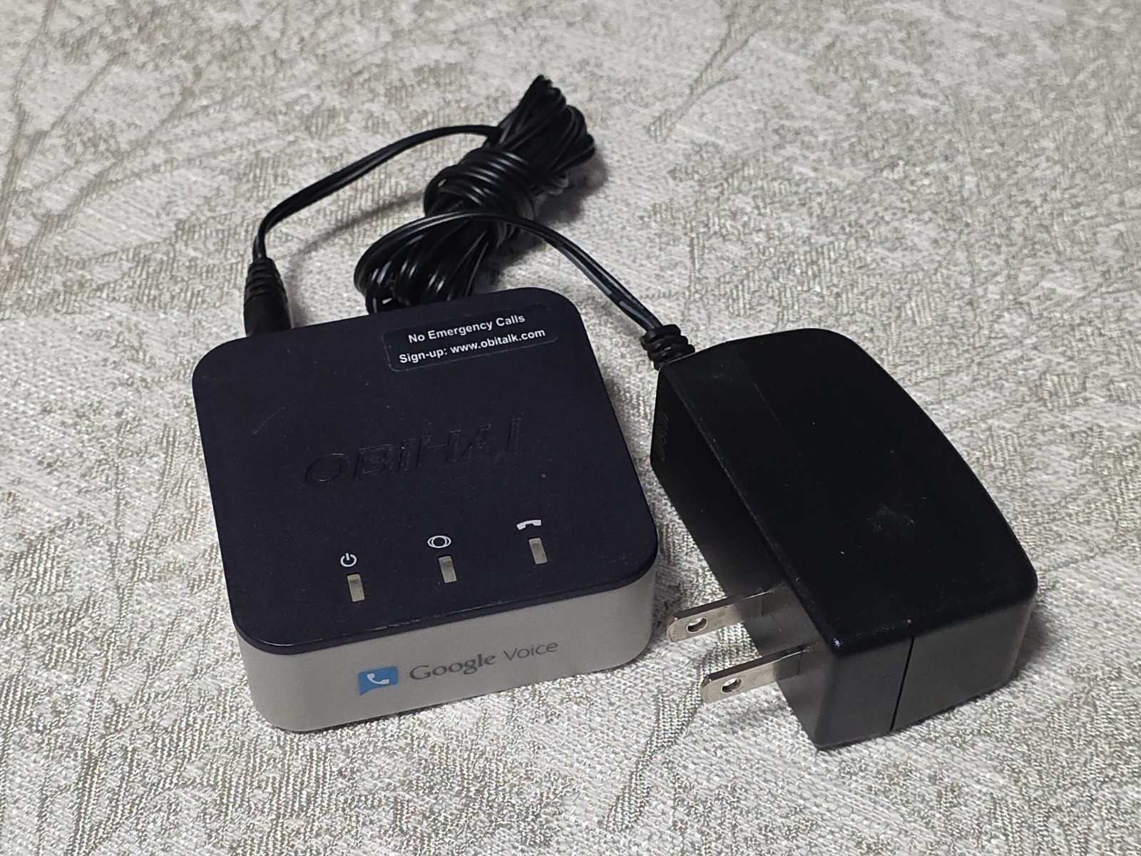 Obihai Obitalk OBi200 VoIP Phone Adapter W/ Google Voice & Fax Support 1-Port
