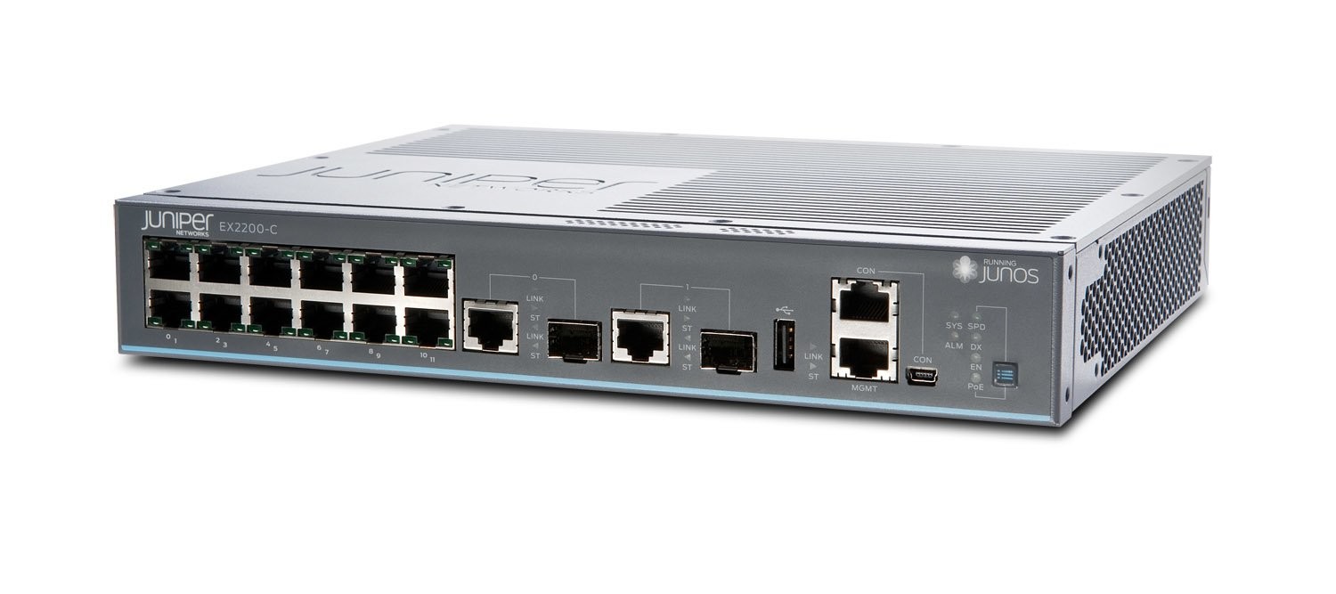 Juniper Layer 3 Switch (EX2200-C-12T-2G) Juniper Layer 3 Switch (EX2200-C-12T-2G)