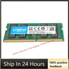 CRUCIAL DDR4 16GB 3200 MHz PC4-25600 Laptop SODIMM Non-ECC 260-Pin Memory RAM picture