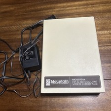 Mountain Computer MC00701A HP-IL 80-Column Video Interface w power cord vintage picture