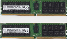 Lot of 2  SK Hynix 64GB 2Rx4 PC4-2933Y DDR4 ECC Rdimm RAM HMAA8GR7AJR4N-XM picture