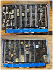 Vintage Military Aerospace Double-Sided Logic Board Gold Ceramic ICs Hybrids picture