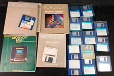 Vintage Macintosh Mircrosoft Multiplan Excel Basics Disks picture