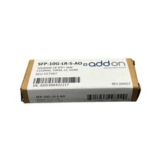Addon MA-SFP-1GB-LX10-AO MA-SFP-1GB-LX10 COMP TAA 1G-LX LC 1310NM 10KM 0 TO 70C picture