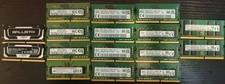LOT OF 16 Mixed Brand  16GB DDR4 PC4 Laptop RAM 2666-3200 SODIMM Memory picture