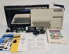 Vintage Texas Instruments Ti-99/4A Vintage Computer With Box And Game Tested  picture