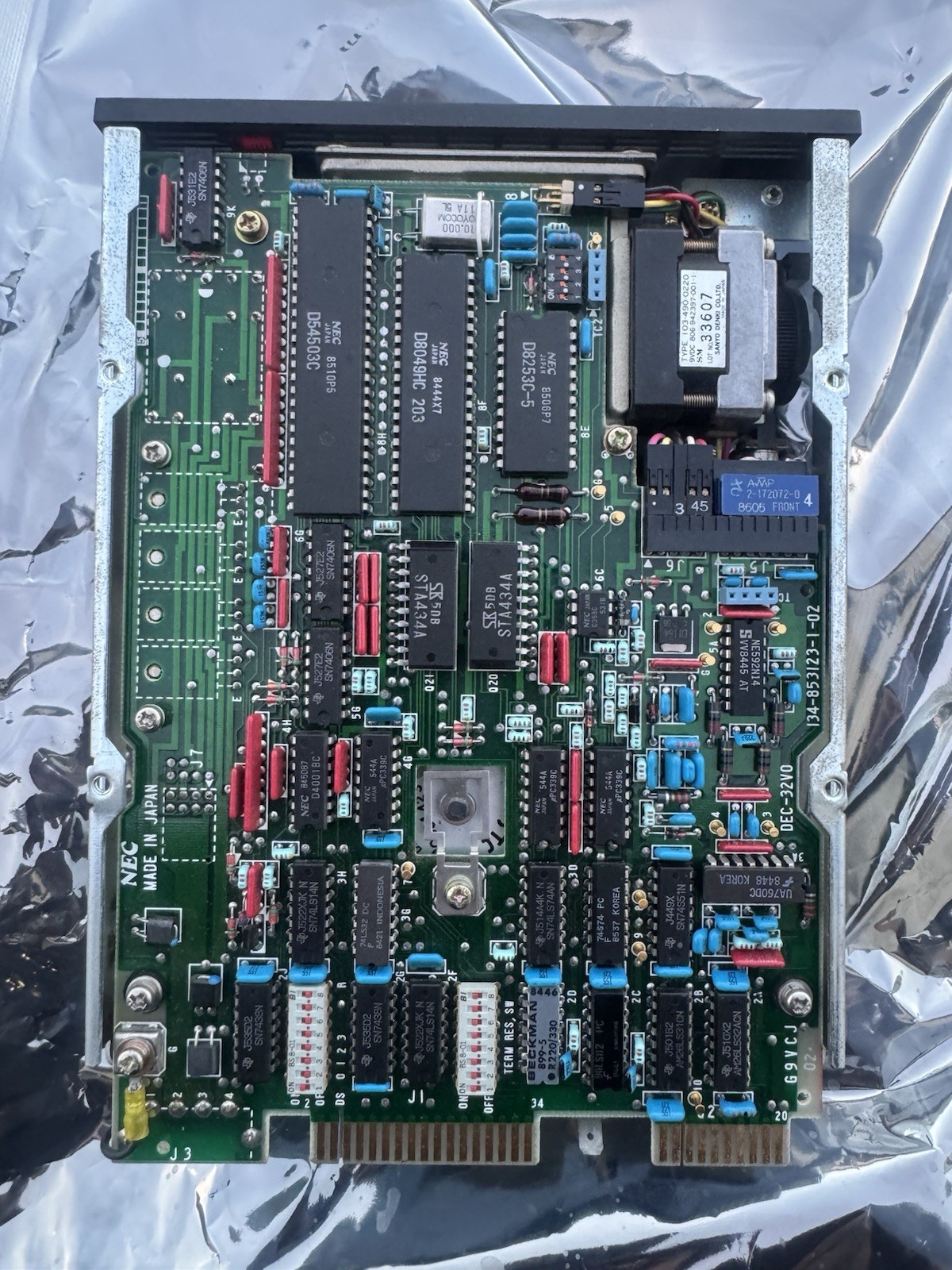 NEC D5124 134-200403 MFM Vintage Hard Drive 10MB