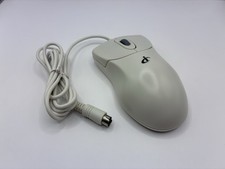 iConcepts 4D Scroll Mouse PS/2 Roller Ball SILVER Vintage EUC Retro Peripheral   picture