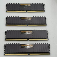 CORSAIR Vengeance LPX 64GB (4x16GB) 3600MHz DDR4 RAM - Black picture