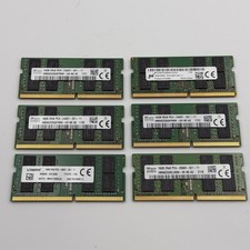 Lot of 6 Mixed Brand/Speed 16GB  DDR4 SODIMM Laptop Memory RAM picture