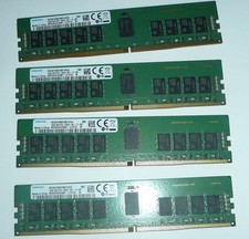 Samsung 64GB (4 x 16GB) PC4-2666V DDR4 ECC Server Memory M393A2K43BB1-CTD7Q picture