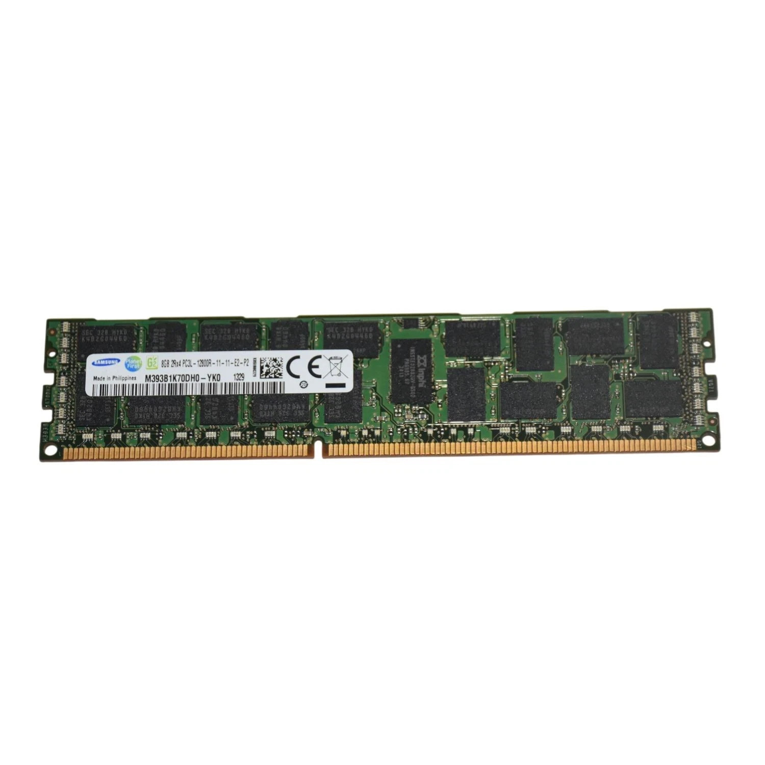 16GB (2x8GB) Samsung M393B1K70DH0-YK0 DDR3L-1600 ECC RDIMM PC3L-12800R Server RM