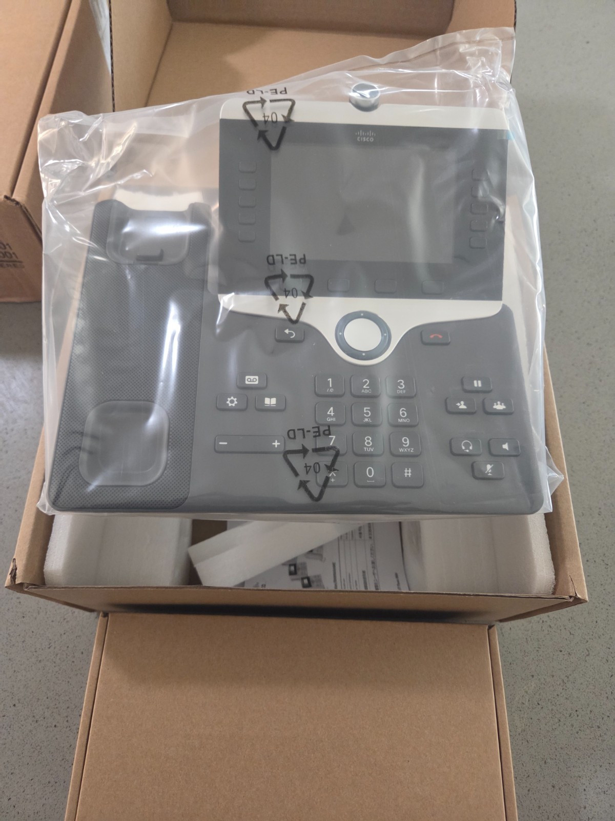 Cisco CP-8865-3PW-NA-K9 8865 MPP IP Video Phone WiFi Bluetooth NEW Open Box Cisco CP-8865-3PW-NA-K9 8865 MPP IP Video Phone WiFi Bluetooth NEW Open Box