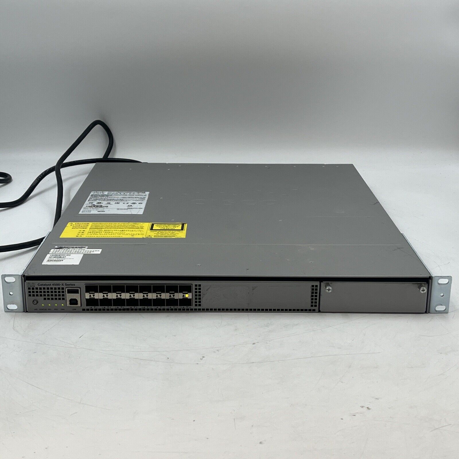 Cisco WS-C4500X-16SFP+ 16 Port SFP Switch Dual AC.