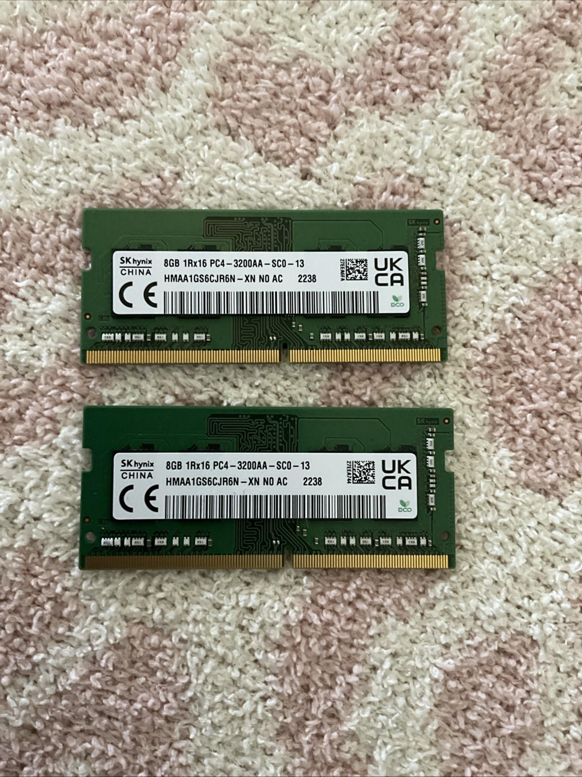 DDR4 16GB (8GB x 2)  (3200) SK hynix