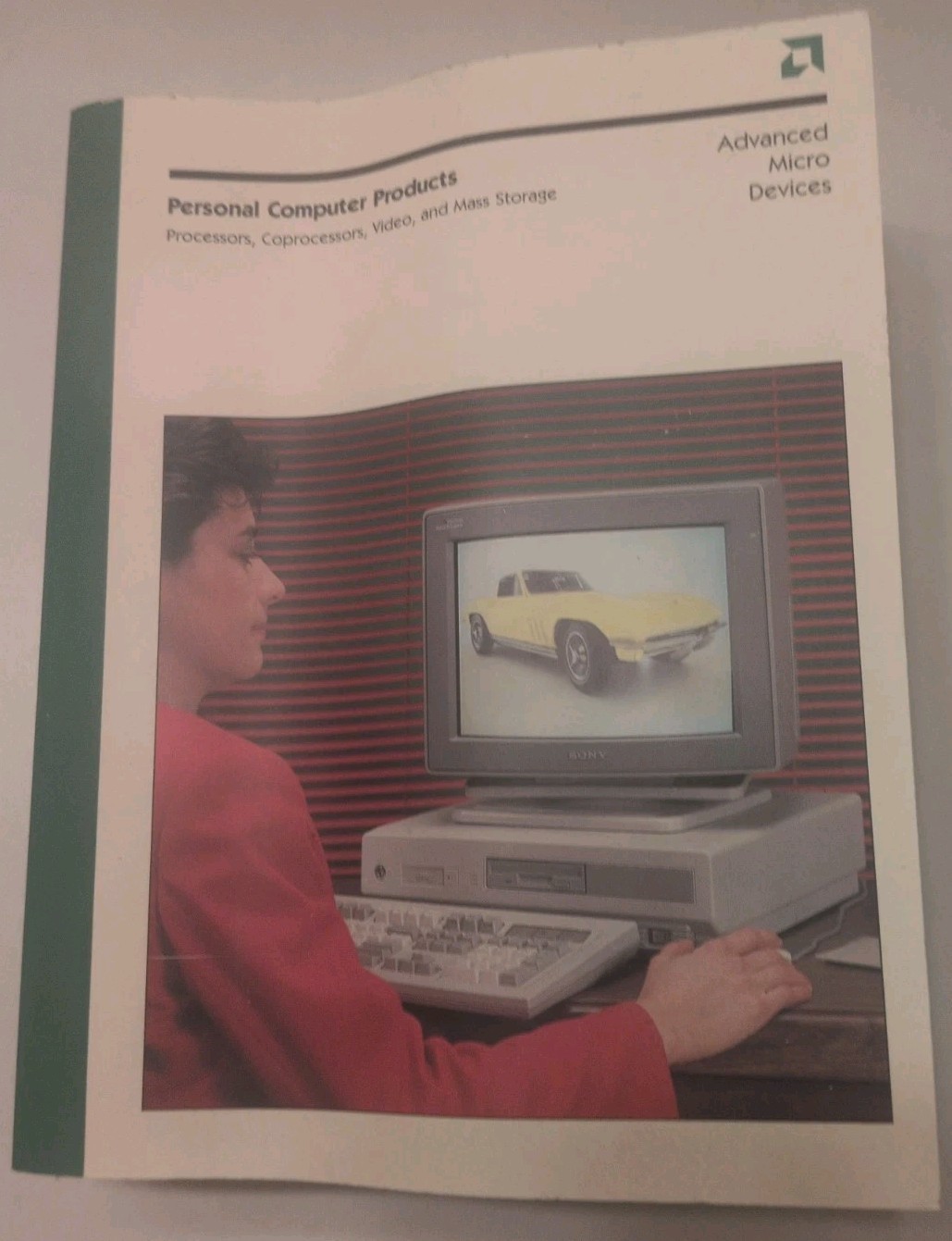Vintage AMD Personal Computer Products 1990 Data Book, Vintage AMD Personal Computer Products 1990 Data Book,