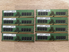 16GB 2Rx8 PC4-2400T-UB1-11 M378A2K43CB1-CRC Samsung RAM Lot of 8 - 128GB Total picture