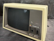 Apple Monitor III Vintage Computer Display A3M0039 Apple III *Power Cable Cut* picture
