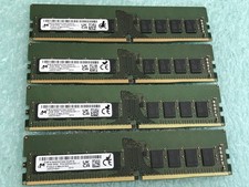 Micron 64GB(4 x 16GB) MTA18ASF2G72AZ-3G2R1ZI PC4-3200AA ECC UDIMM RAM - R1068A picture