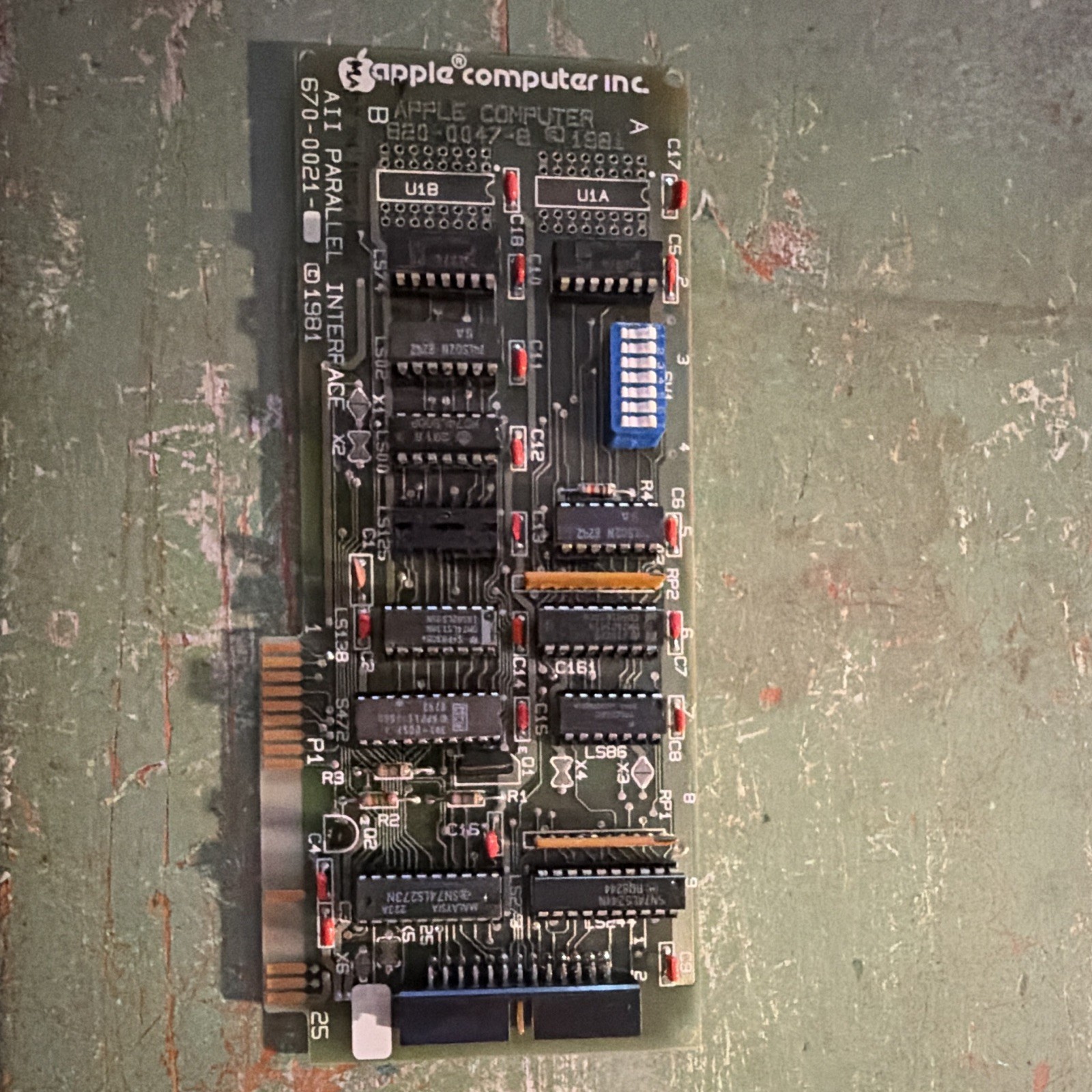Apple Vintage Parallel Interface Card for Apple II UNTESTED