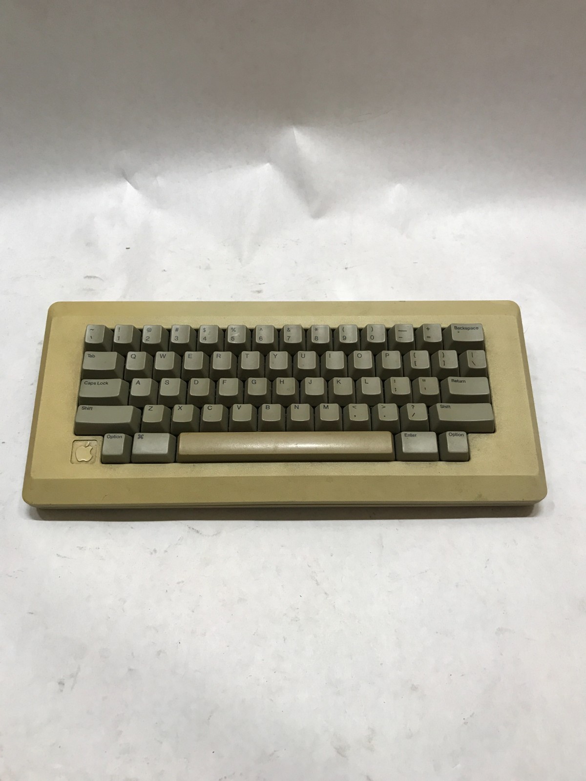 Apple Macintosh M0110 Keyboard, TESTED, WORKING; for Mac 128K, 512K, Plus - DW