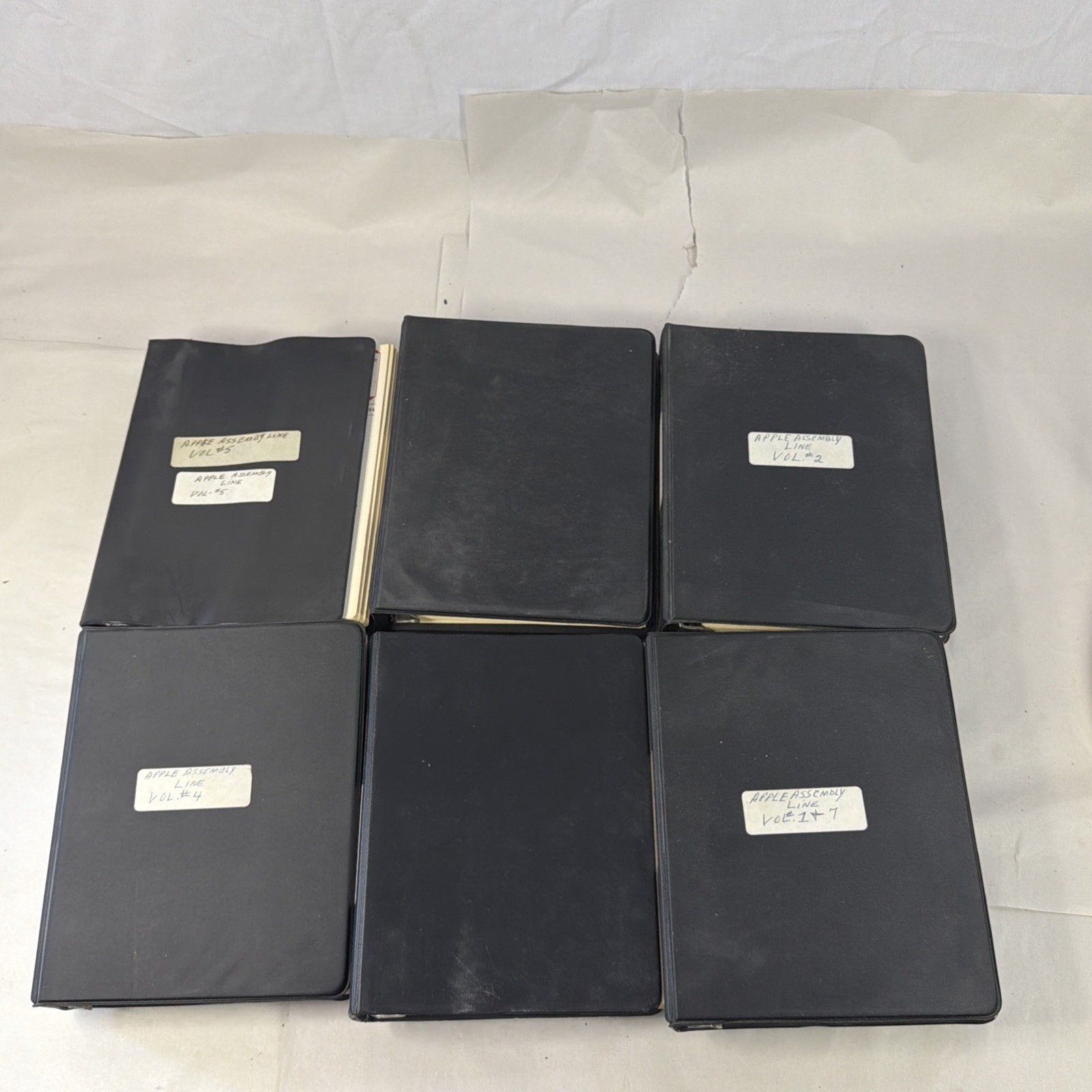 Vintage Apple Assembly Line Newsletter Vol: 1,2,3,4,5,6,7 From 1984 Vintage Apple Assembly Line Newsletter Vol: 1,2,3,4,5,6,7 From 1984