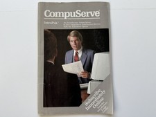 1986 CompuServe IntroPak CS-1260 Vintage Online Internet Computer History RARE picture