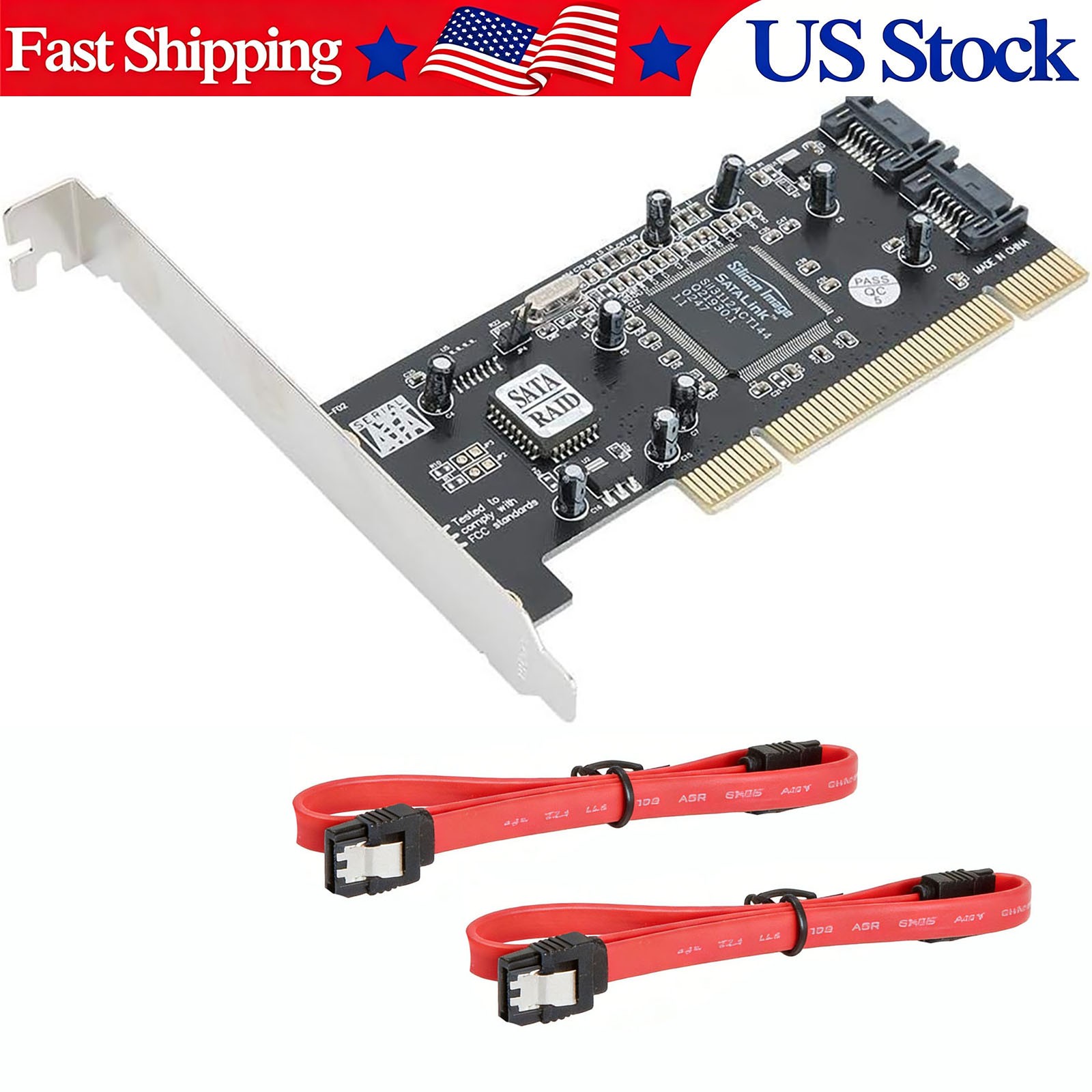 Serial ATA two-port SATA PCI card (SiI3112 sil3112 chipset) Serial ATA two-port SATA PCI card (SiI3112 sil3112 chipset)