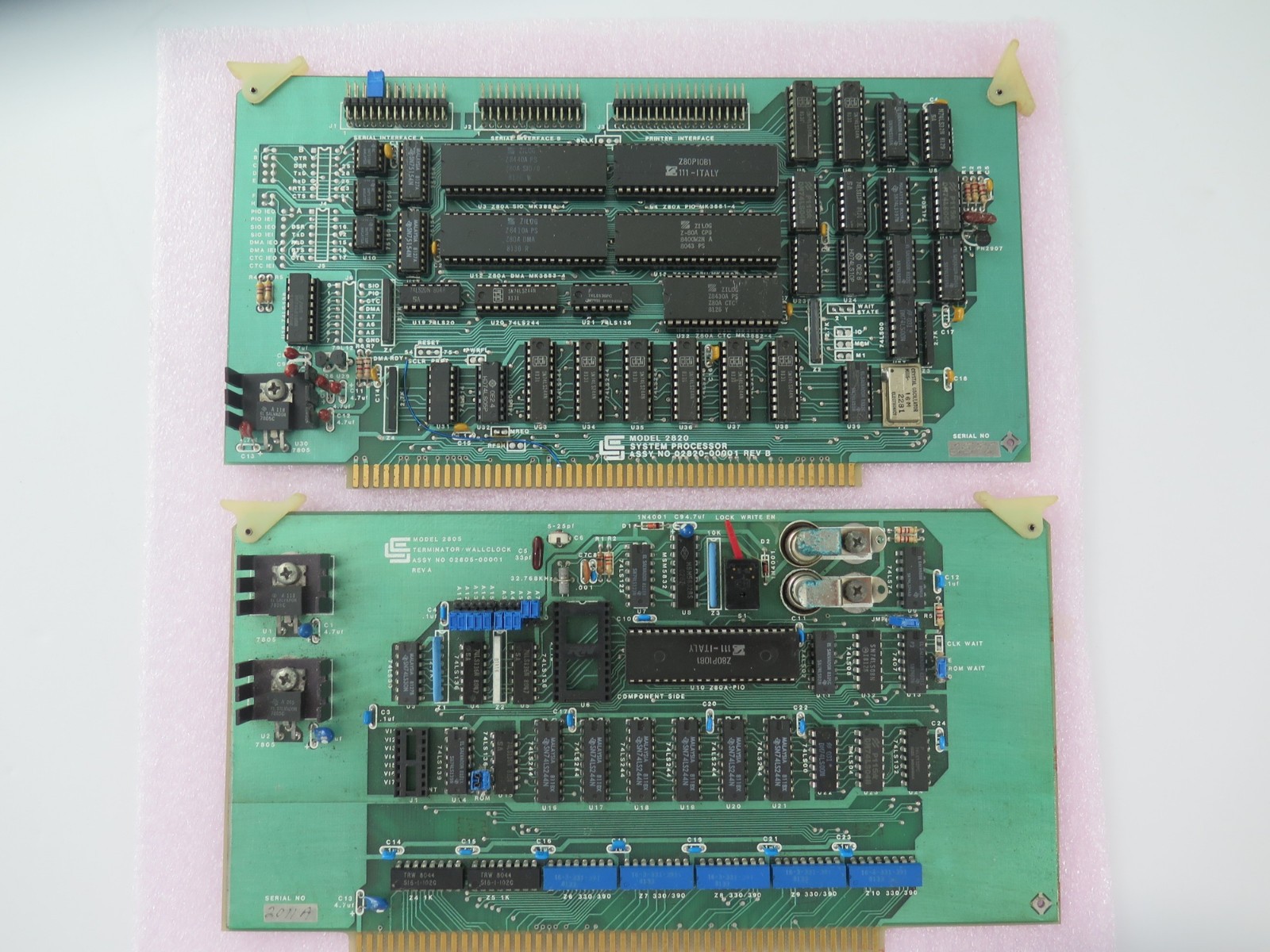 Vintage Rare California Computer Systems Boards for S-100 Systems Z80 Wall Clock Vintage Rare California Computer Systems Boards for S-100 Systems Z80 Wall Clock