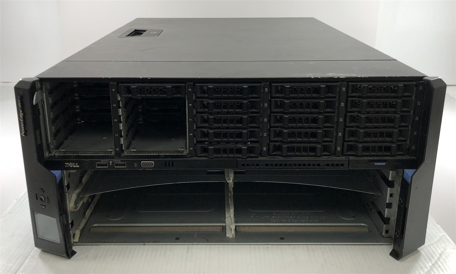 Dell PowerEdge VRTX Rackmount Chassis w/4x PSUs 2x CMC Modules Dell PowerEdge VRTX Rackmount Chassis w/4x PSUs 2x CMC Modules