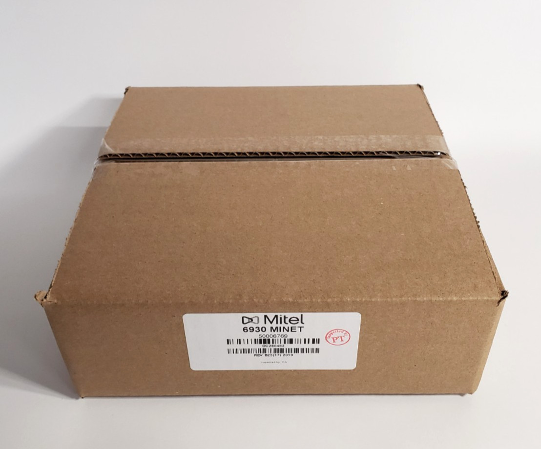NEW Cisco Mitel 6930 IP Phone VoIP Business Phone Black Sealed