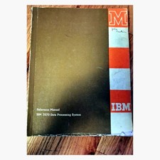 IBM 7070 Reference Manual A22-7003-2 Aug 1960 Mainframe Computer Annotated picture