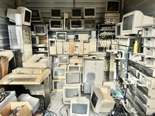 Vintage Computer Lot Commodore IBM Gateway AT Gaming Towers Huge CRT Lot picture