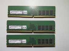 Lot of 8 Micron MTA8ATF1G64AZ-2G6E1 DDR4 8GB 1RX8 PC4-2666v Memory Ram picture