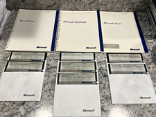 Vintage 1986 Microsoft Mouse COMPLETE Software & Manual Suite 7 Disks 3 Manuals picture