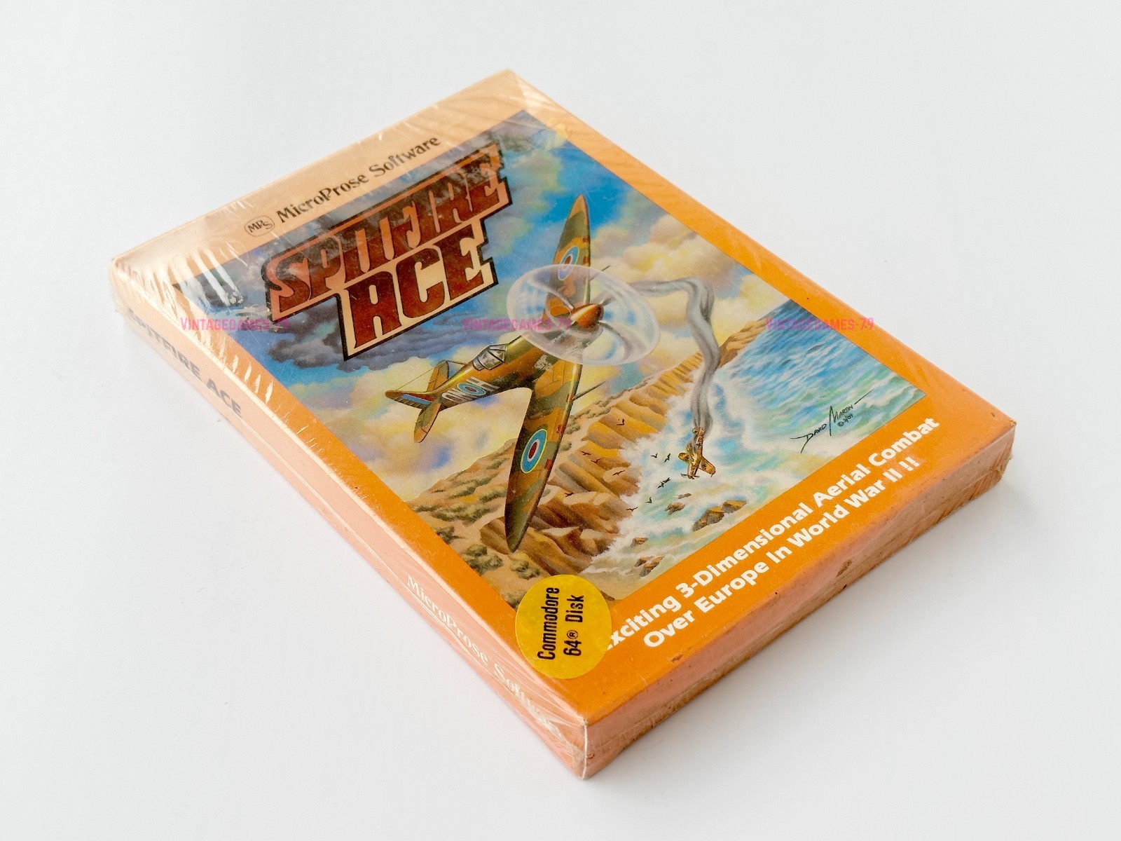 Spitfire Ace - MicroProse - 1983 / Commodore 64 - Sealed Spitfire Ace - MicroProse - 1983 / Commodore 64 - Sealed