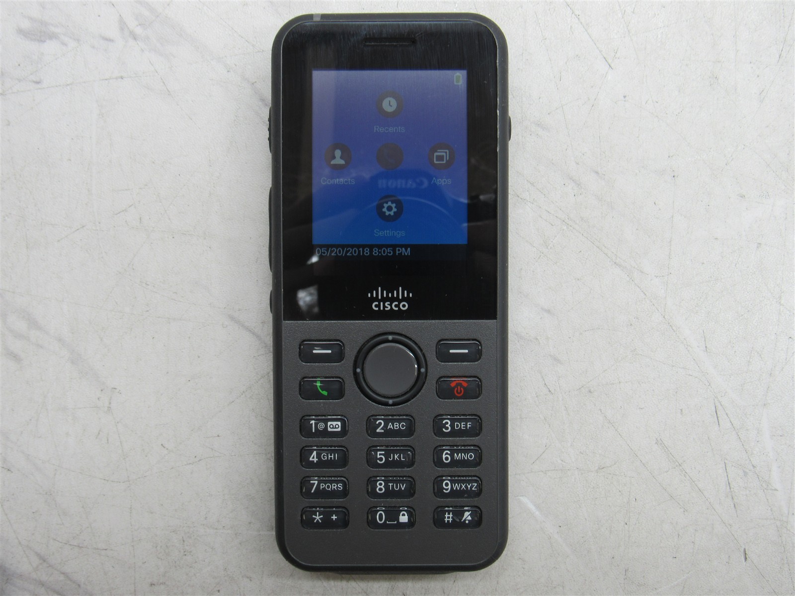 CISCO CP-8821-K9 Wireless IP VoIP Phone WITH Battery 8821 V07 CISCO CP-8821-K9 Wireless IP VoIP Phone WITH Battery 8821 V07