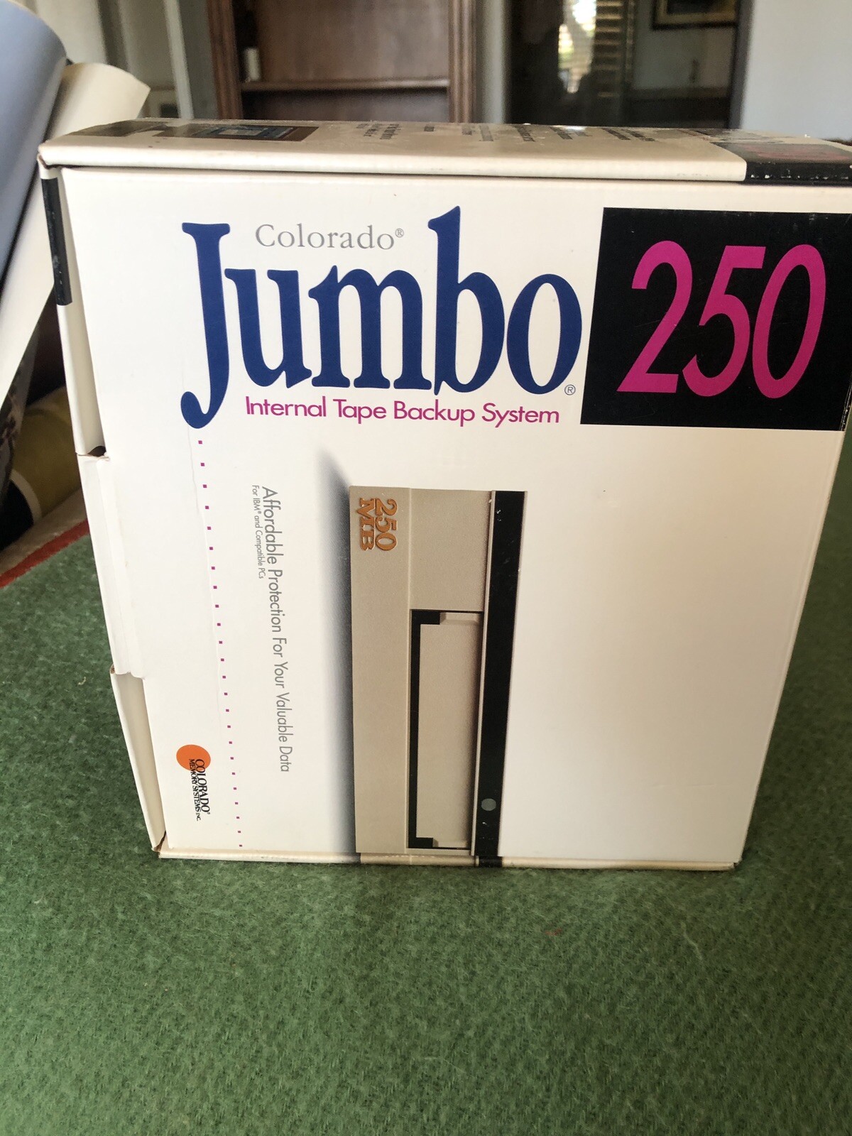 Colorado Jumbo 250 Internal Tape Backup System Complete Set Mainframe Collection