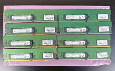 Lot of 8 x 8GB Micron MTA9ASF1G72PZ-2G6D1QG PC4-2666V Server Memory picture