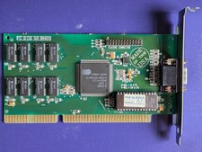ISA Video Card, Cirrus Logic GD5426, 1MB (BOCA) Original Box, Vintage, Working picture