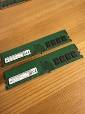 Lot of 2 Micron 8GB (Total 16GB) 1Rx8 PC4-3200AA DDR4 UDIMM Desktop RAM picture