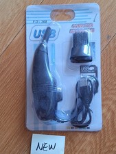 USB Mini Vacuum Cleaner FD-368 Computer Keyboard Laptop Dust Cleaner LED New picture