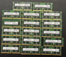 LOT OF 17 Mixed Brand & Speed 16GB DDR4 PC4 SODIMM Laptop Memory RAM picture