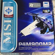 MSI P4M900M2-L MS-7255 LGA 775 Motherboard Vintage Retro PC Open Box New NOS picture